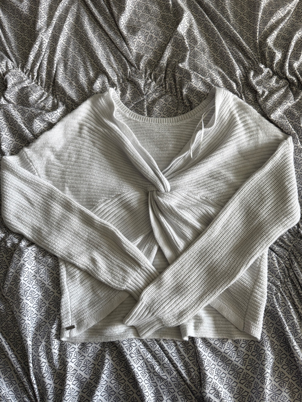 Hollister Reversible Twist Sweater